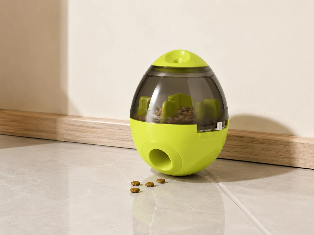 Dispensador interactivo de premios para gato